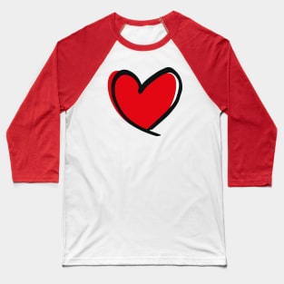 big heart, big love Baseball T-Shirt